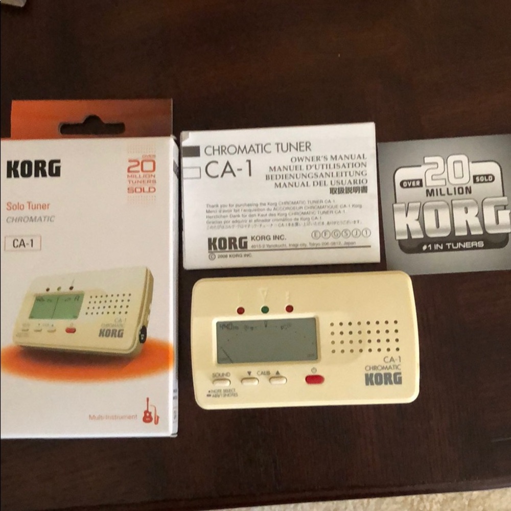 Korg Chromatic Tuner CA-1 ; preowned condition